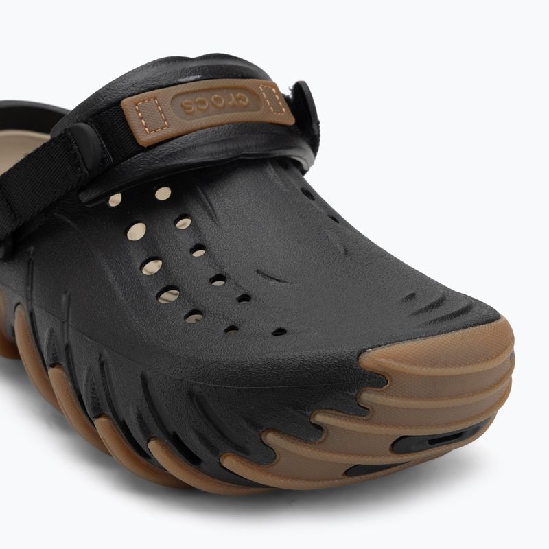Шльопанці Crocs Echo Gum Ro Clog black 8