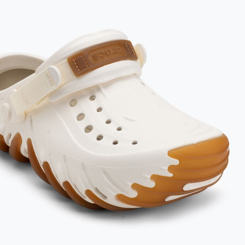 Шльопанці Crocs Echo Gum Ro Clog chalk 8