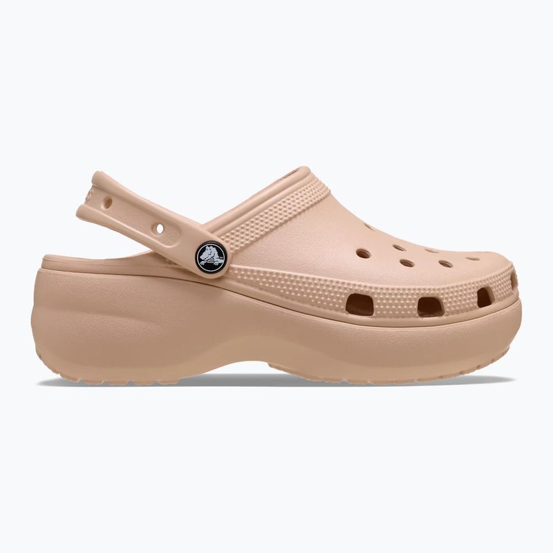 Шльопанці жіночі Crocs Classic Platform Clog pink caramel 10