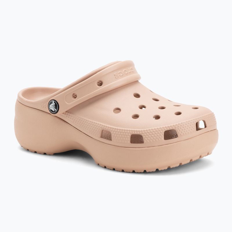 Жіночі клоги Crocs Classic Platform Clog pink caramel