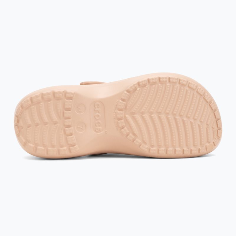 Жіночі клоги Crocs Classic Platform Clog pink caramel 5