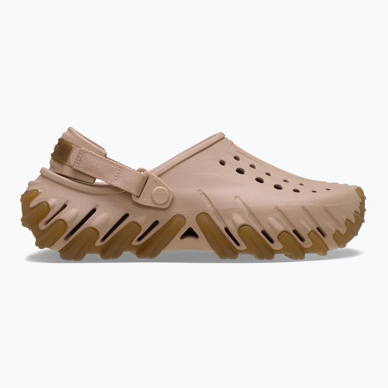 Шльопанці Crocs Echo Gum Ro Clog pink caramel 10