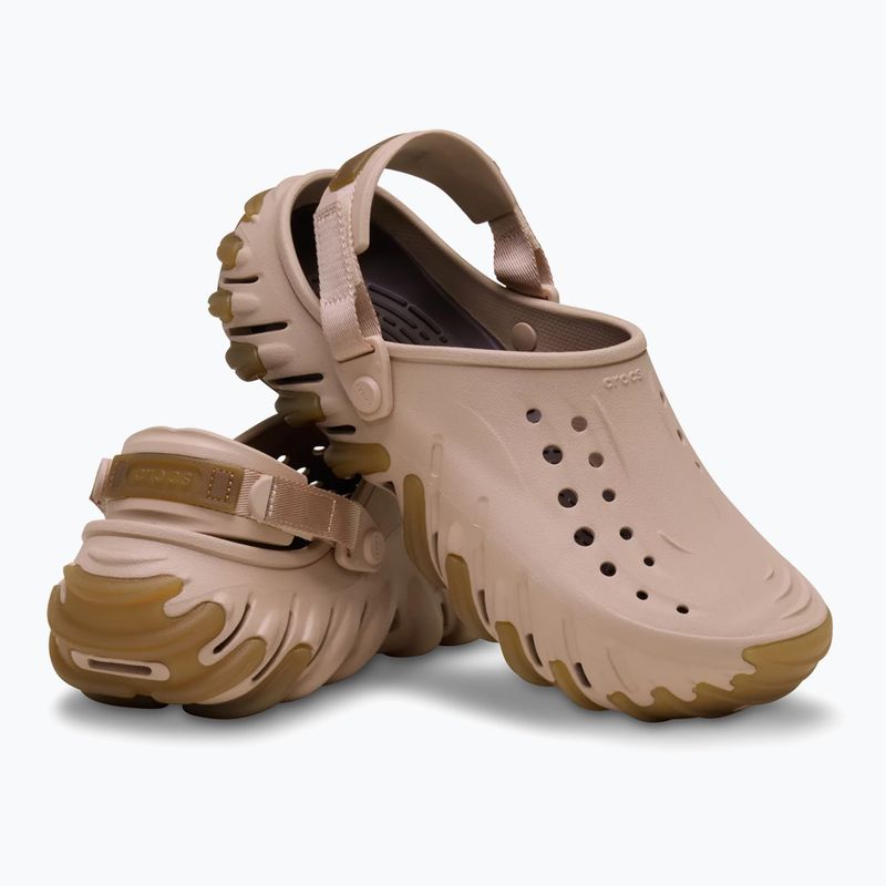 Шльопанці Crocs Echo Gum Ro Clog pink caramel 11