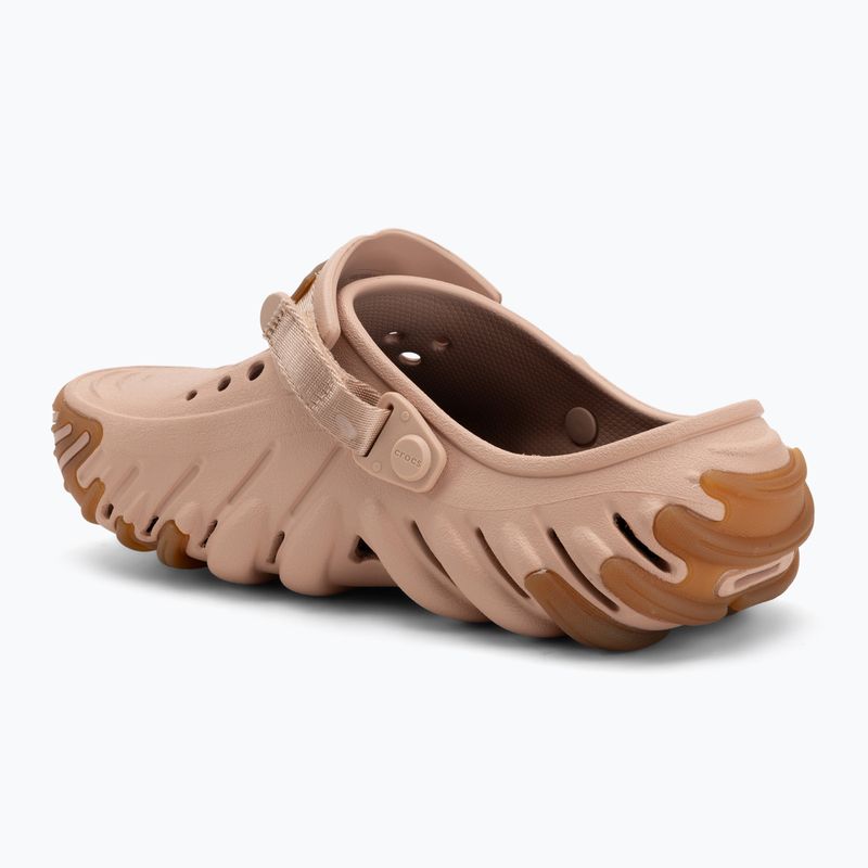 Шльопанці Crocs Echo Gum Ro Clog pink caramel 4