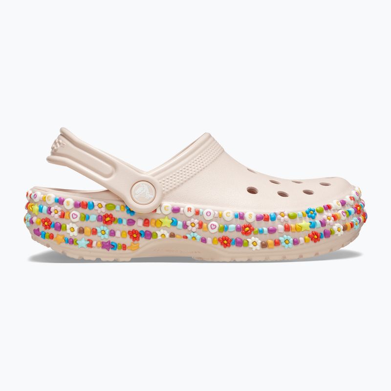 Шльопанці дитячі Crocs Classic Beaded Band Clog Kids quartz 10