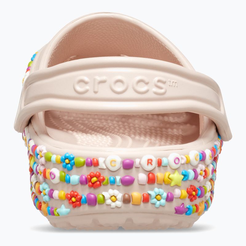 Шльопанці дитячі Crocs Classic Beaded Band Clog Kids quartz 11