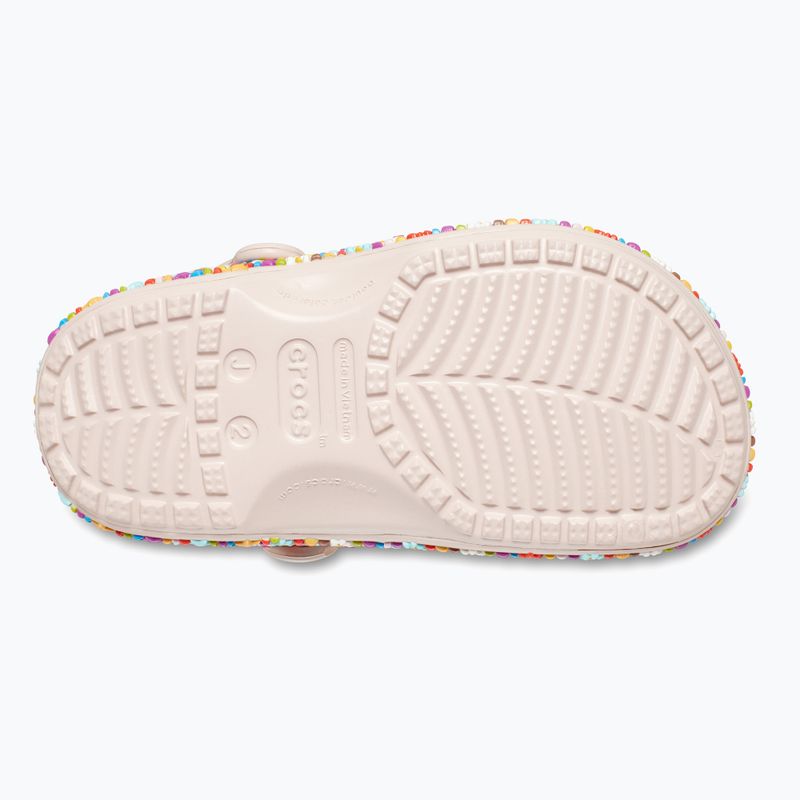Шльопанці дитячі Crocs Classic Beaded Band Clog Kids quartz 13