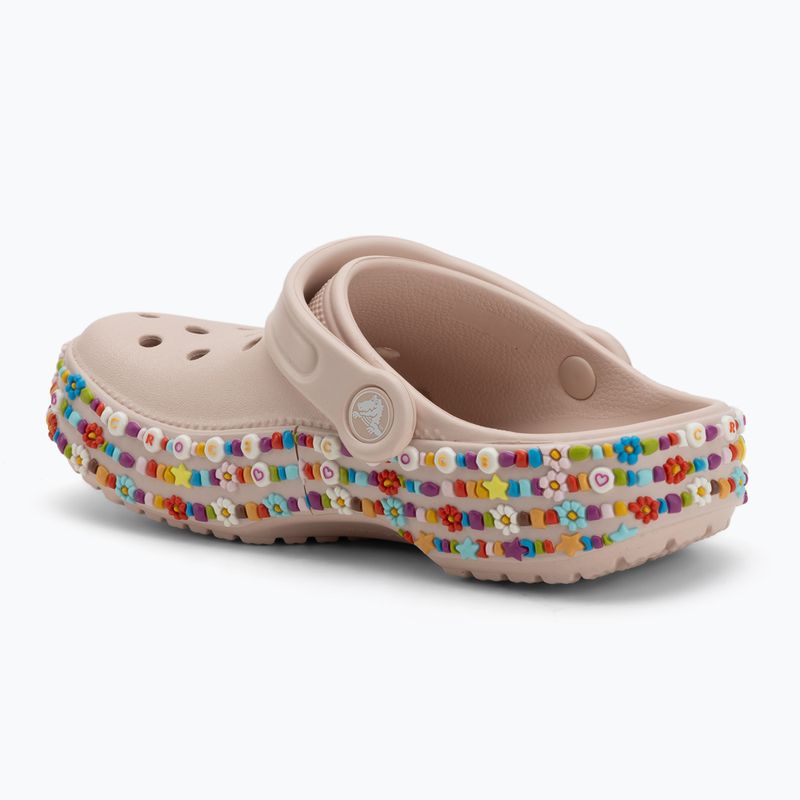 Шльопанці дитячі Crocs Classic Beaded Band Clog Kids quartz 4