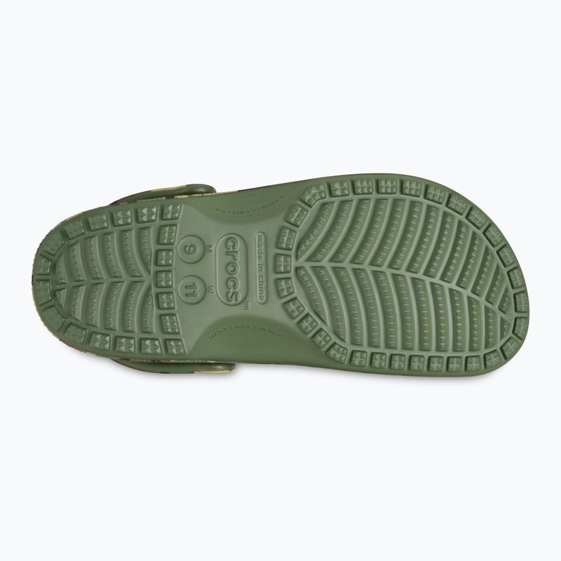 Шльопанці Crocs Classic Camouflage army green/multi 3