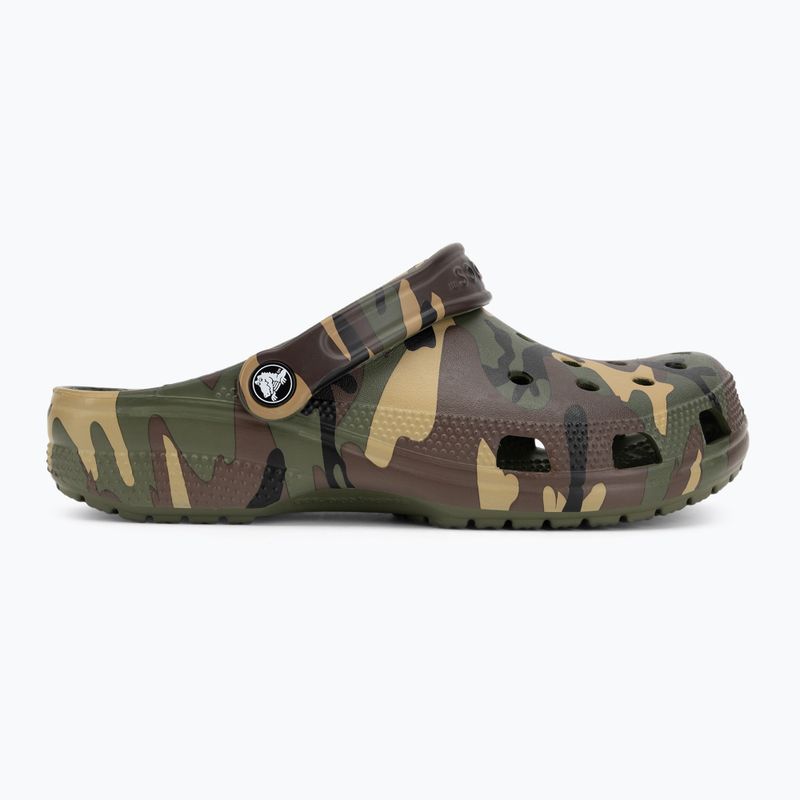 Шльопанці Crocs Classic Camouflage army green/multi 3
