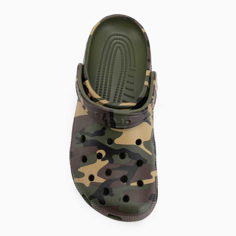Шльопанці Crocs Classic Camouflage army green/multi 6