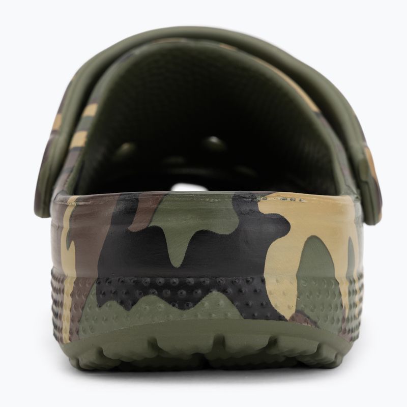 Шльопанці Crocs Classic Camouflage army green/multi 7