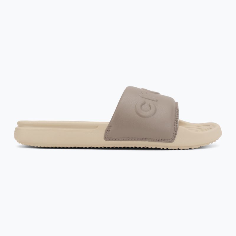 Шльопанці жіночі Crocs All Day bone/taupe 2