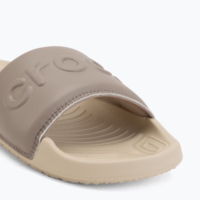 Шльопанці жіночі Crocs All Day bone/taupe 7
