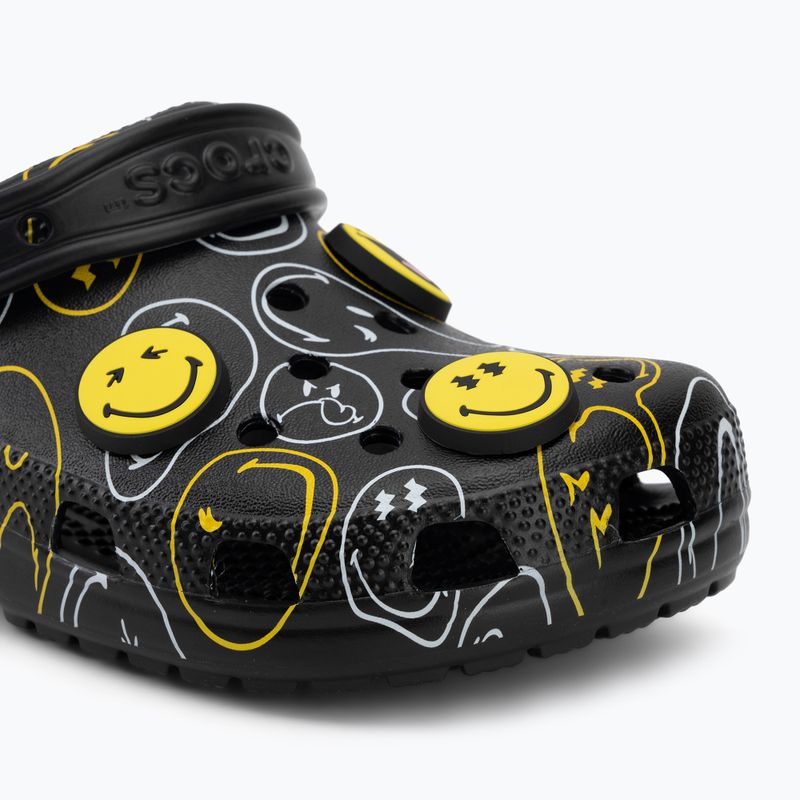 Шльопанці Crocs Classic Smiley multicolor 8