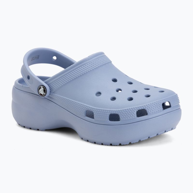 Шльопанці жіночі Crocs Classic Platform Clog blue haze 2