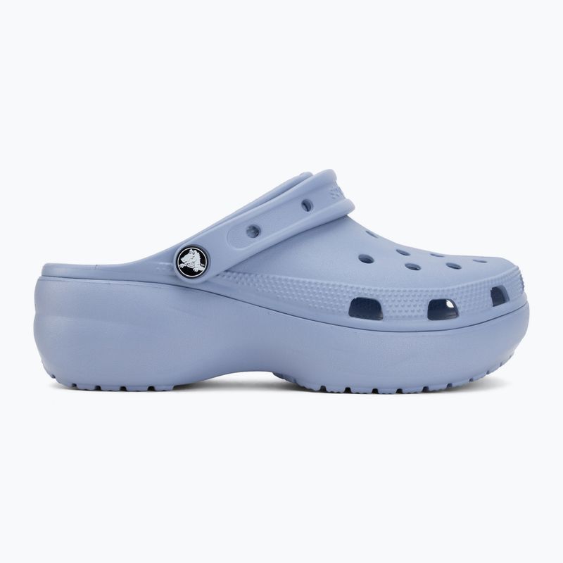 Шльопанці жіночі Crocs Classic Platform Clog blue haze 3