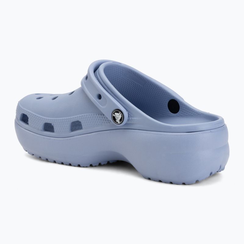 Шльопанці жіночі Crocs Classic Platform Clog blue haze 4