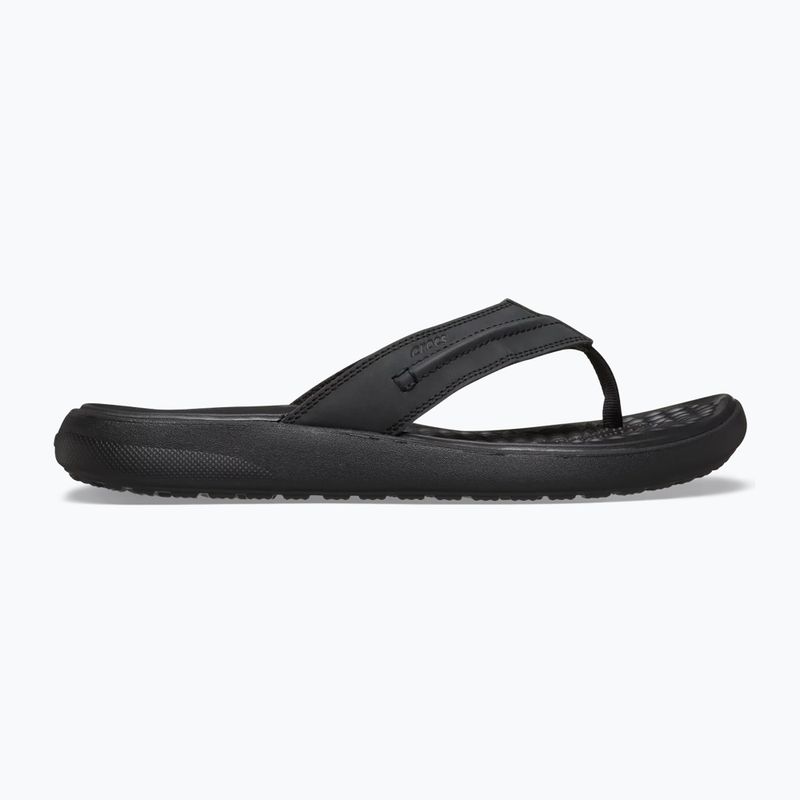В'єтнамки Crocs Yukon Vista II Leather black/black 2