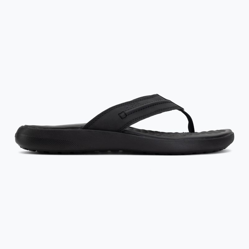 В'єтнамки Crocs Yukon Vista II Leather black/black 2