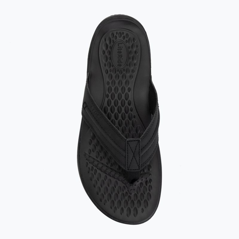 В'єтнамки Crocs Yukon Vista II Leather black/black 5