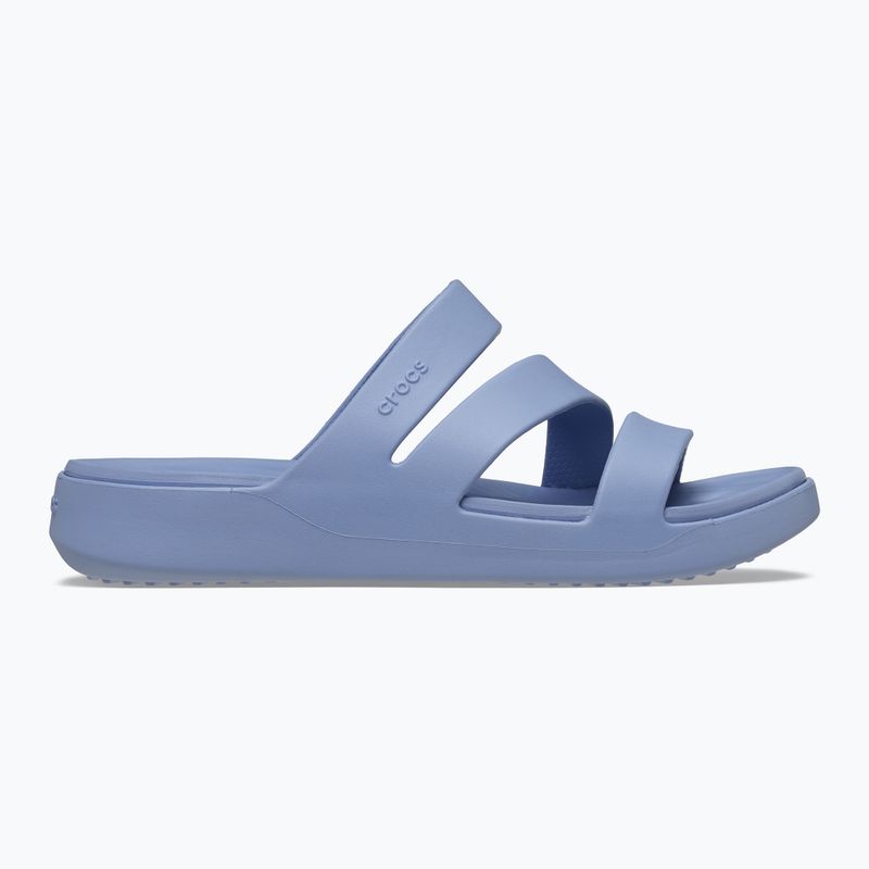 Шльопанці жіночі Crocs Getaway Strappy blue haze 2