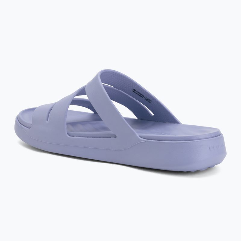 Шльопанці жіночі Crocs Getaway Strappy blue haze 3