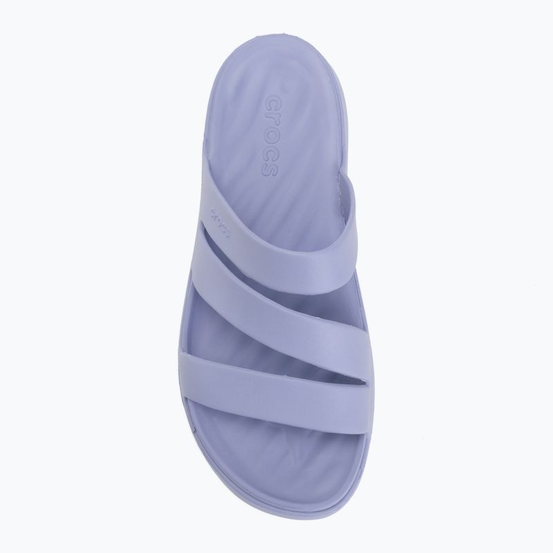 Шльопанці жіночі Crocs Getaway Strappy blue haze 5