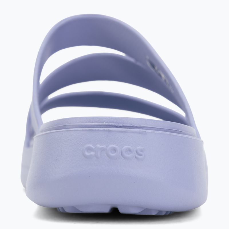 Шльопанці жіночі Crocs Getaway Strappy blue haze 6