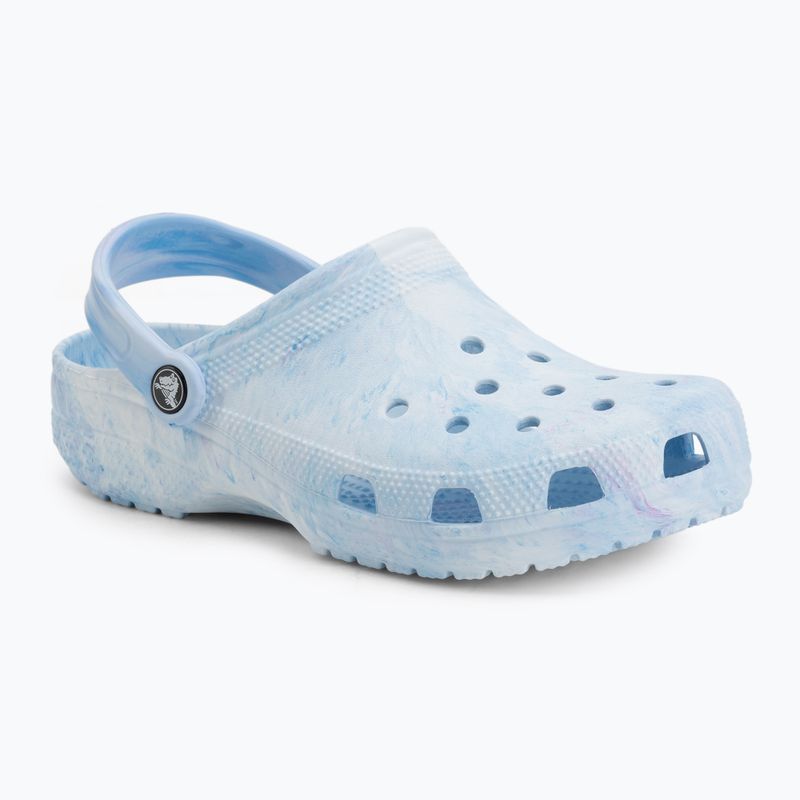 Шльопанці Crocs Classic Watercolor Marbled oxygen swirl 2