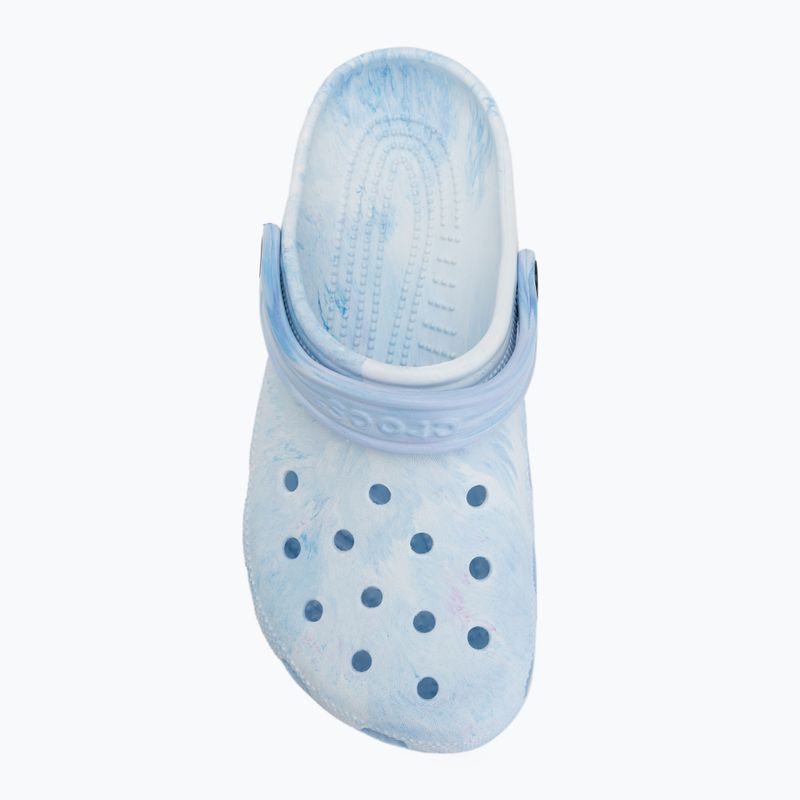 Шльопанці Crocs Classic Watercolor Marbled oxygen swirl 6