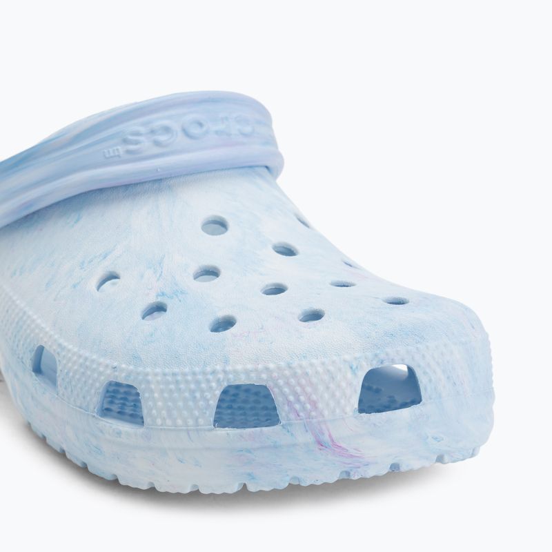 Шльопанці Crocs Classic Watercolor Marbled oxygen swirl 8
