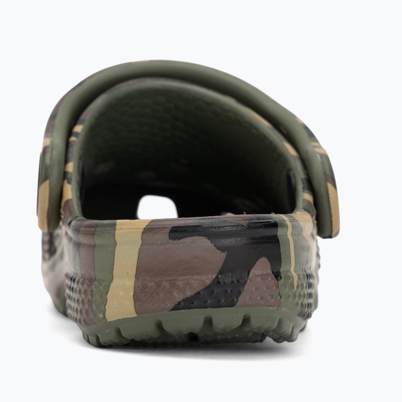 Шльопанці дитячі Crocs Classic Camouflage Toddler army green/multi 7