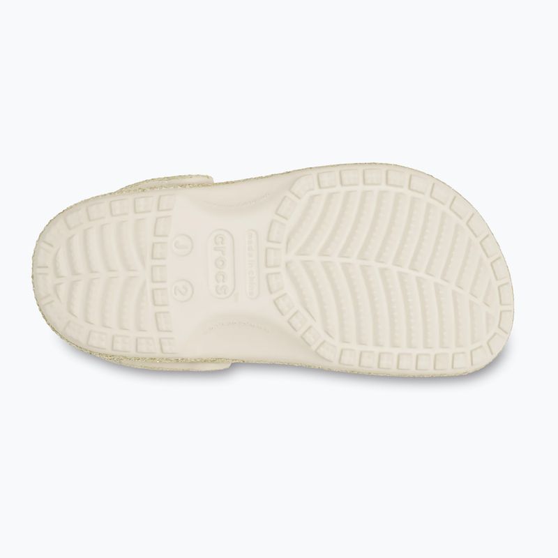 Шльопанці дитячі Crocs Classic Chunky Glitter sandstone 11
