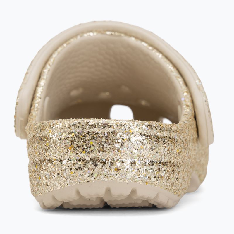 Шльопанці дитячі Crocs Classic Chunky Glitter 211940 sandstone 7