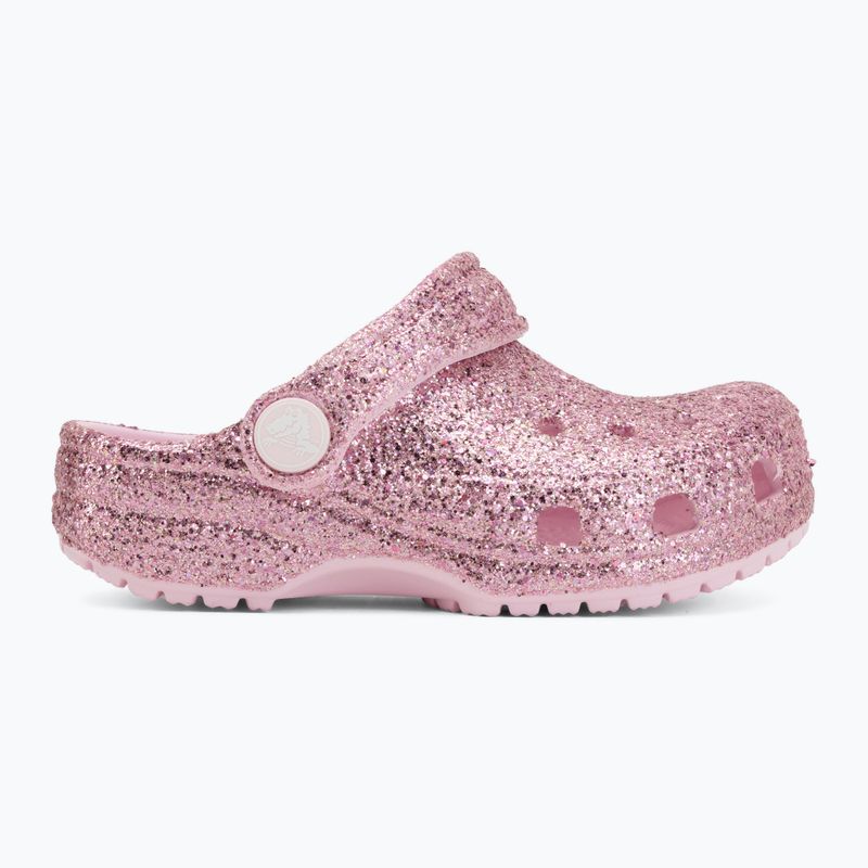 Шльопанці дитячі Crocs Classic Chunky Glitter 211940 pink milk 3