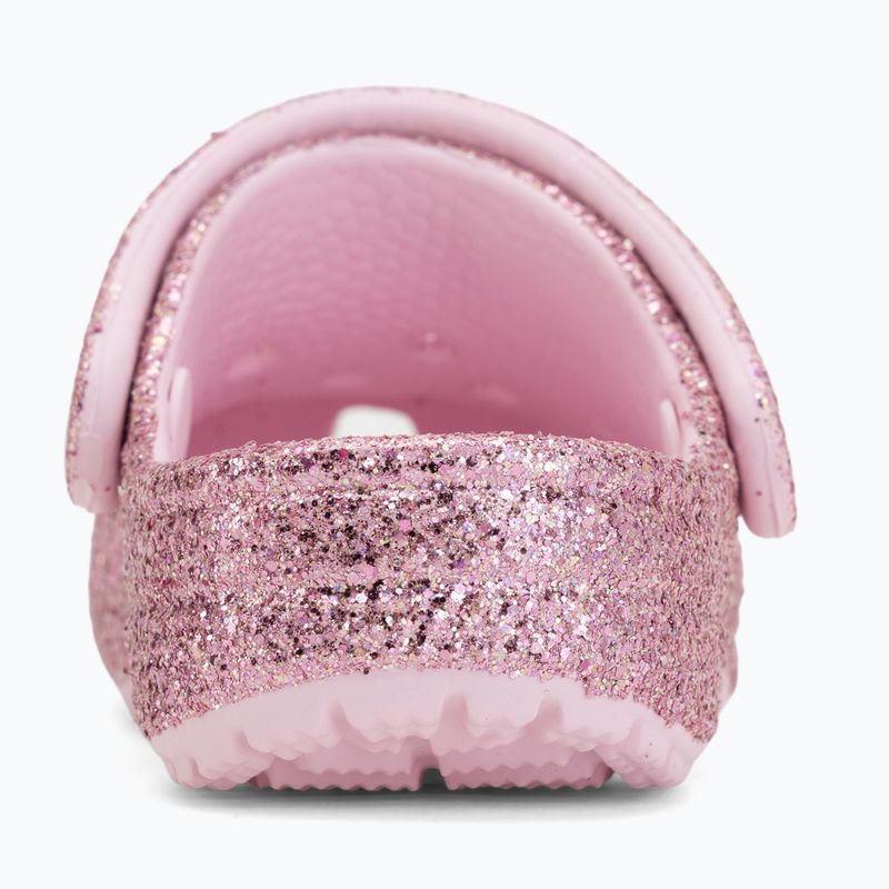 Шльопанці дитячі Crocs Classic Chunky Glitter 211940 pink milk 7