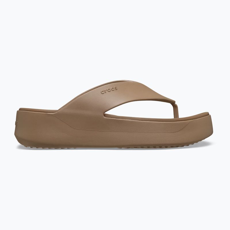 В'єтнамки жіночі Crocs Gateway Platform milk chocolate 2