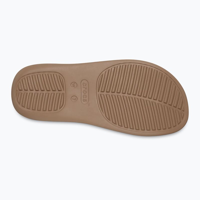 В'єтнамки жіночі Crocs Gateway Platform milk chocolate 3