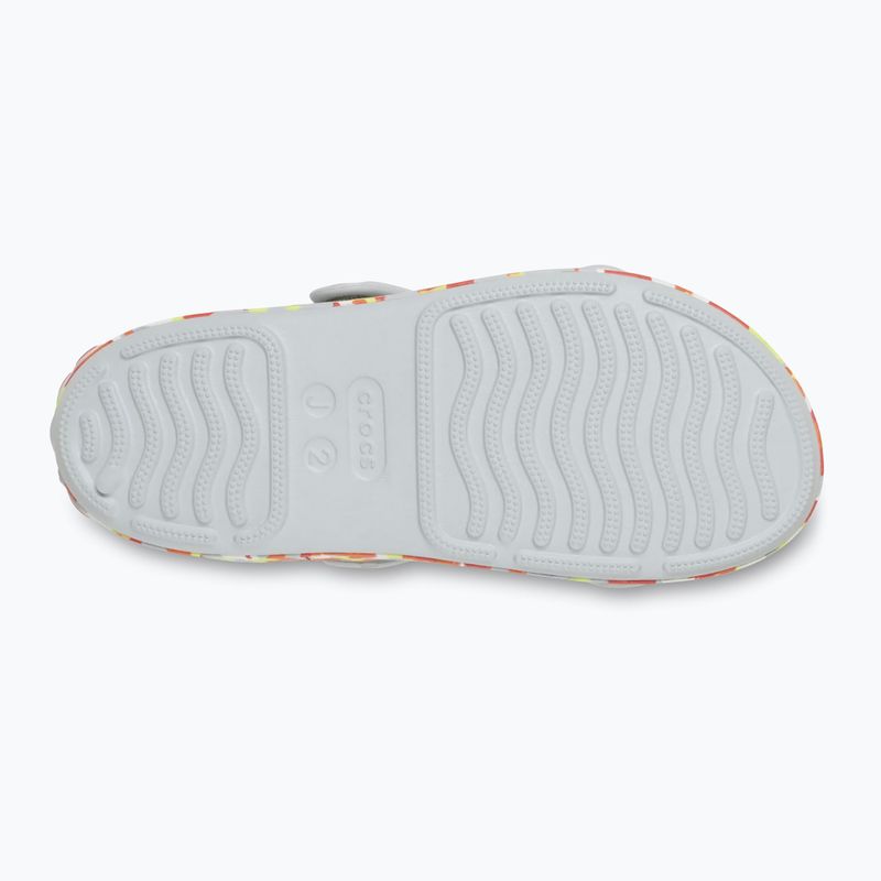 Сандалі дитячі Crocs Crocband Cruiser Glow Confetti Band atmosphere/flame 3