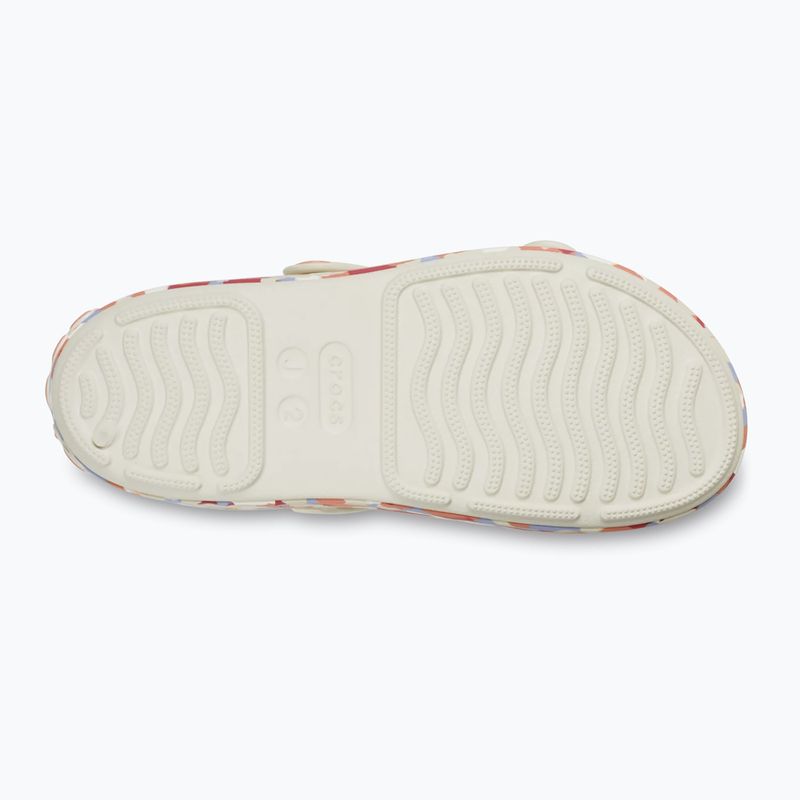Сандалі дитячі Crocs Crocband Cruiser Glow Confetti Band summit white/guava 3