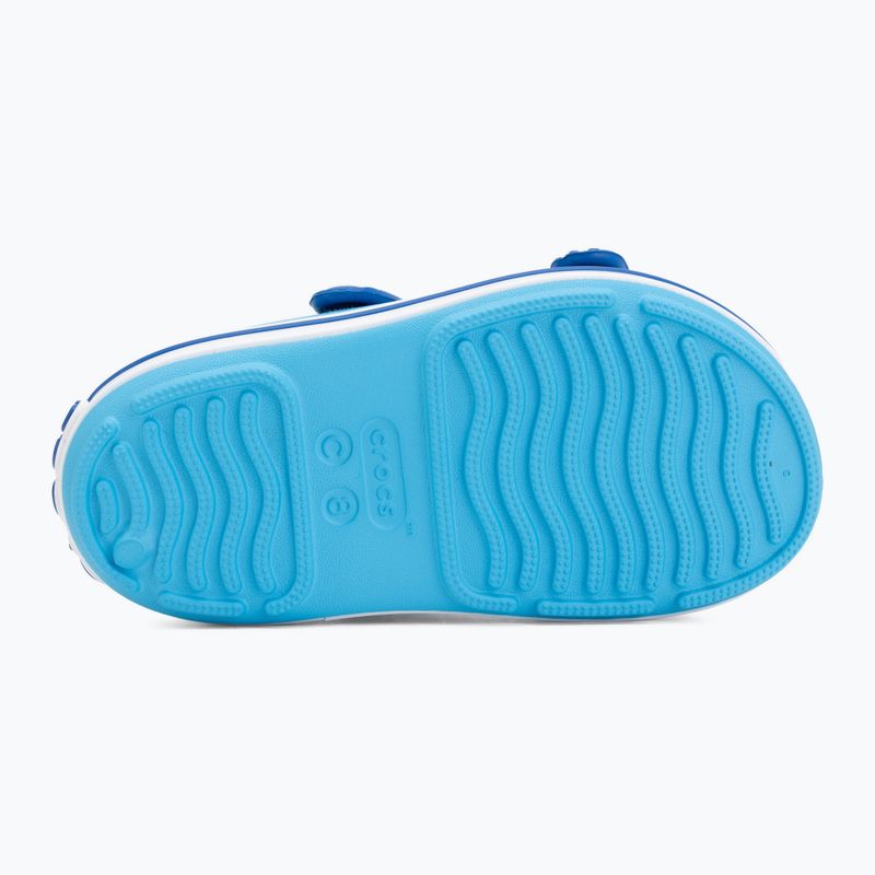 Сандалі дитячі Crocs Crocband Cruiser Toddler venetian/blue bolt 4