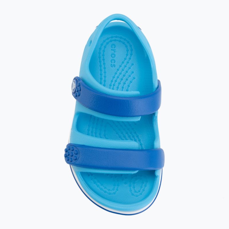 Сандалі дитячі Crocs Crocband Cruiser Toddler venetian/blue bolt 5
