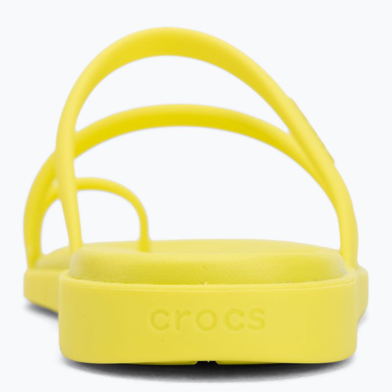 Шльопанці жіночі Crocs Miami Toe Loop Sandal citrus 6