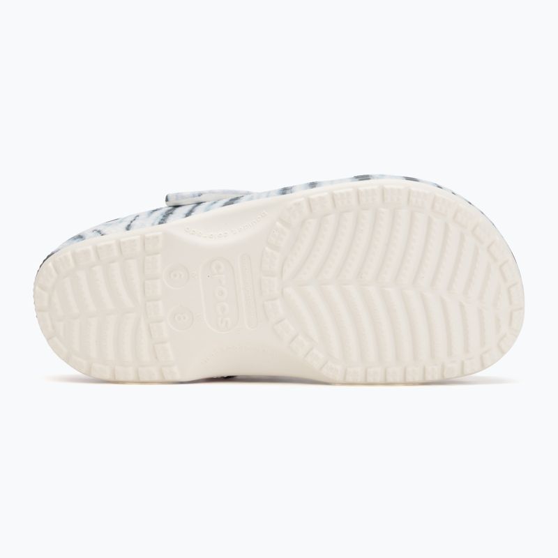 Шльопанці Crocs Classic Tie Dye chalk/multi 5