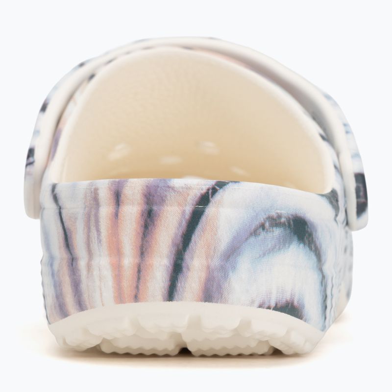 Шльопанці Crocs Classic Tie Dye chalk/multi 7