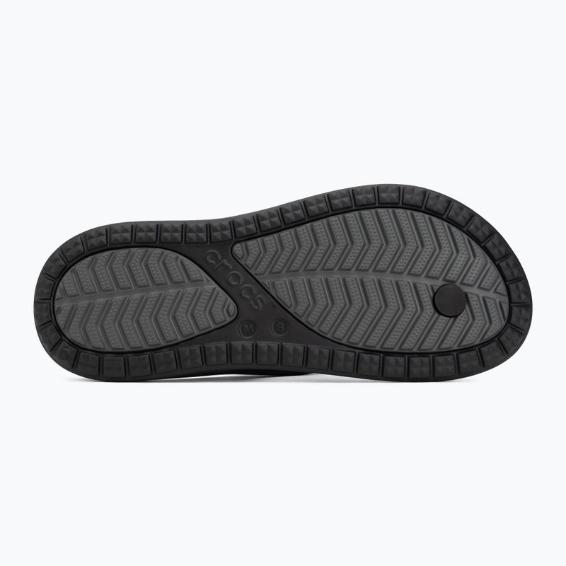 В'єтнамки Crocs Coast Flip black/slate grey 4