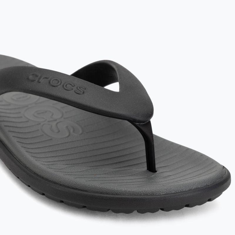 В'єтнамки Crocs Coast Flip black/slate grey 7