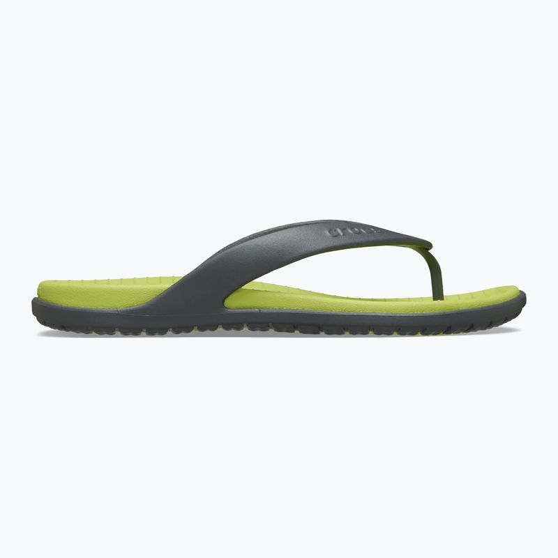 В'єтнамки Crocs Coast Flip slate grey/citrus 9