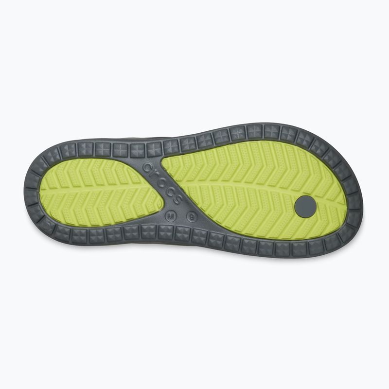 В'єтнамки Crocs Coast Flip slate grey/citrus 10